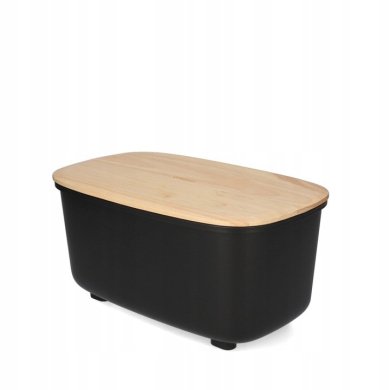 Хлібниця Homla ALONZO | Чорний / Дерево 207470 фото - 4