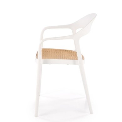 Садовый стул Halmar K530 Белый - 3 Садовый стул Halmar K530 Белый V-CH-K/530-KR-BIAŁY фото - 3