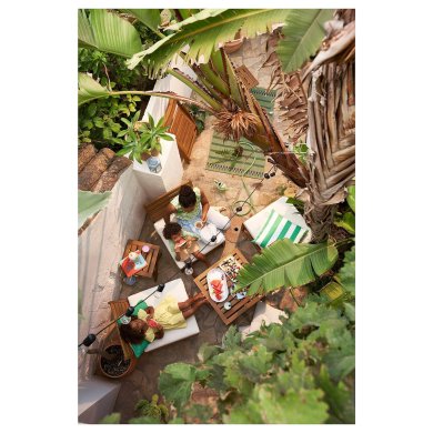 Садовый стол NAMMARO Дерево - 4 IKEA Садовый стол NAMMARO Дерево (ИКЕА НАММАРО) 10510299 фото - 4