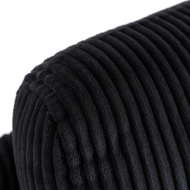 Крісло м'яке розкладне з реклайнером Mebel Elit TORRES Velvet Чорний ME.TORRES/CZ/SZTR/FW фото - 9