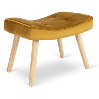 Кресло мягкое с подставкой Mebel Elit LOZANO Welur Горчичный ME.LOZANO/CU/DK/V/FW фото - 8