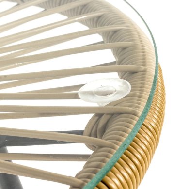 Комплект садовой мебели Meven ACAPULCO Бежевый - 3 Комплект садовой мебели Meven ACAPULCO Бежевый MV-RF012A-B-ACAPULCO фото - 3