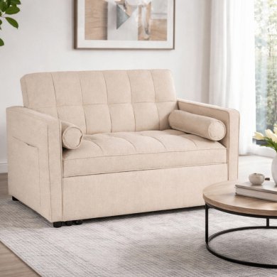 Крісло м'яке розкладне Mebel Elit CORRA Бежевий ME.CORRA/BZ/T/SOF фото - 8