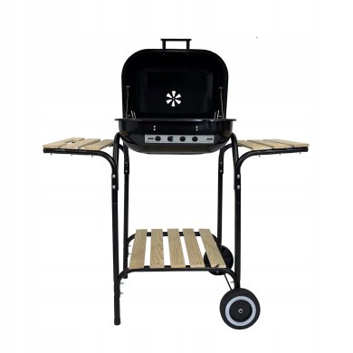 Вугільний гриль Kontrast BBQ1013 Чорний - 2 Вугільний гриль Kontrast BBQ1013 Чорний 5.22.14331 фото - 2