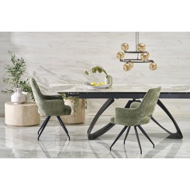 Обеденный стул поворотный Halmar K542 Оливковый V-CH-K/542-KR-OLIWKOWY фото - 11