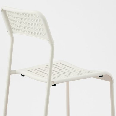 IKEA Обеденный стул ADDE Белый (ИКЕА АДДЕ) 10219178 фото - 2
