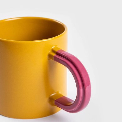 Кружка Homla BOJA 2 450 мл Гірчичний - 4 Кружка Homla BOJA 2 450 мл Гірчичний 234210 фото - 4