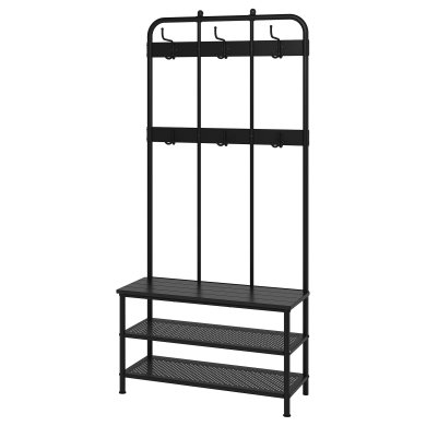 IKEA Вешалка с полками PINNIG (ИКЕА ПИННИГ) 20329789
