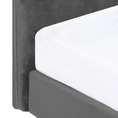 Кровать Homla VENLO Welur 140x200 см | Серый - 5 Кровать Homla VENLO Welur 140x200 см | Серый 160267 фото - 5