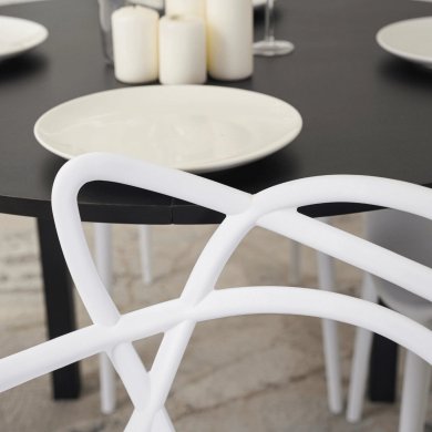 Обеденный стул Mebel Elit CELTIC Белый ME.CELTICII/B/PL/K фото - 9