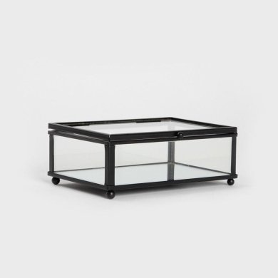 Скринька для прикрас Homla GLASSINE 10x15x5,5 см Прозорий 239186