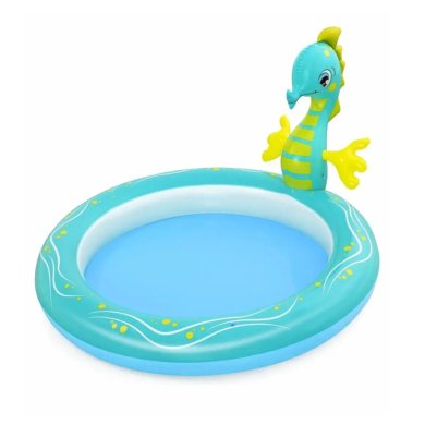 Надувний дитячий басейн Bestway 53114 188х160х86 см Блакитний BES53114 фото - 5