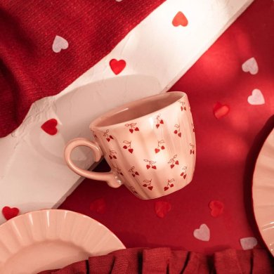 Кружка Homla CHERISH LOVE 200 мл Рожевий - 5 Кружка Homla CHERISH LOVE 200 мл Рожевий 238868 фото - 5