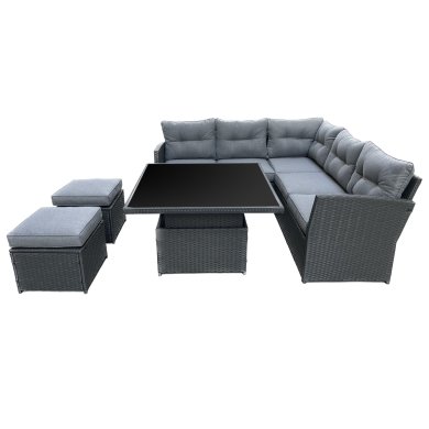 Комплект садовой мебели Garden Line MARINNE II Серый ABI8212