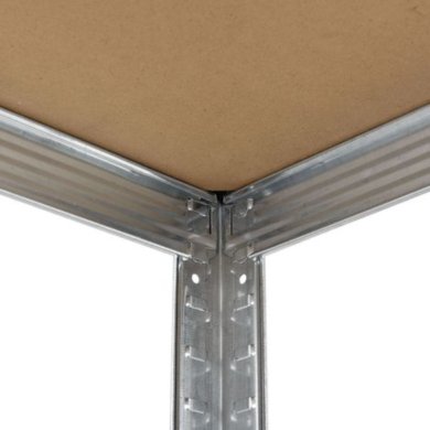 Комплект стеллажей Garden Line 3 шт Серебристый - 7 Комплект стеллажей Garden Line 3 шт Серебристый GWI9399 фото - 7