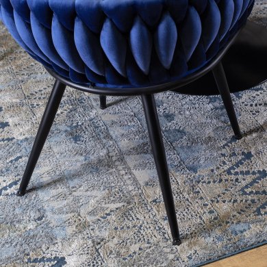 Обеденный стул Mebel Elit EMPOLI Welur Синий - 9 Обеденный стул Mebel Elit EMPOLI Welur Синий ME.EMPOLI/GR/V/K фото - 9