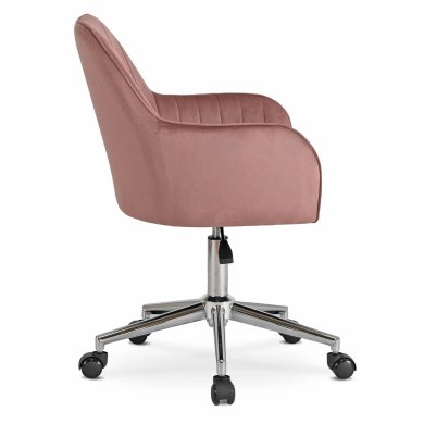 Офисное кресло Mebel Elit TOM Welur Розовый - 4 Офисное кресло Mebel Elit TOM Welur Розовый ME.TOM/R/CH/V/FO фото - 4