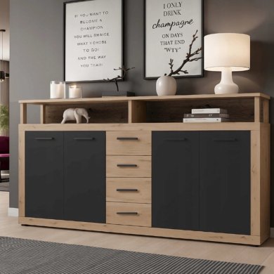 Комод Mebel Elit BLAGO Дуб артизан W.LUNA/DA/CZ/KOM4D4S фото - 5