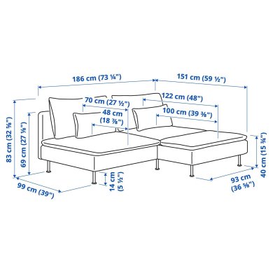 IKEA SODERHAMN (ИКЕА СОДЕРХЭМН) 59305424 фото - 2
