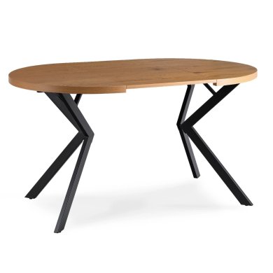 Розкладний обідній стіл Mebel Elit DORIAN Дуб золотий - 4 Розкладний обідній стіл Mebel Elit DORIAN Дуб золотий ME.DORIAN/DZ/CZ/S фото - 4