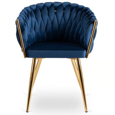 Обідній стілець Mebel Elit CAPI Welur Синій ME.CAPI/GR/ZL/V/K фото - 2