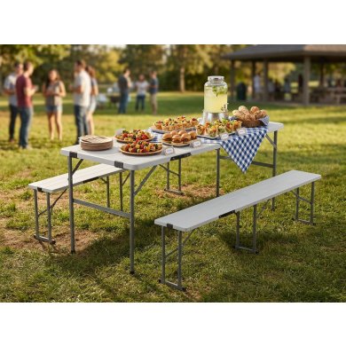 Комплект складаних туристичних меблів Garden Line ZUM4506 Білий ZUM4506 фото - 12