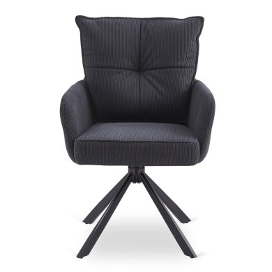 Обеденный стул поворотный Mebel Elit CITY Velvet Черный ME.CITY/CZ/SZTR/K фото - 2