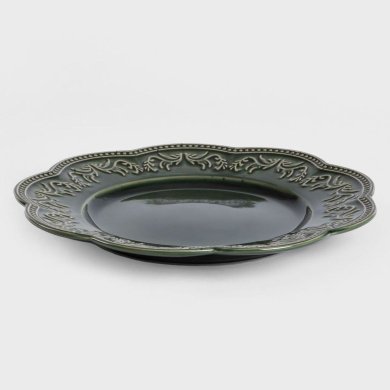 Обеденная тарелка Homla SALTIS 27 см Зеленый 230832 фото - 2