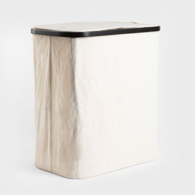 Кошик для білизни Homla DAVEY Білий 235908