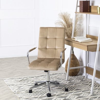 Офісне крісло Mebel Elit BOSTON Бежевий ME.BOSTON/BZ/CH/V/FO фото - 9