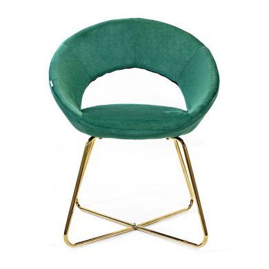 Обеденный стул Homla JARED Welur Зеленый 157361 фото - 2