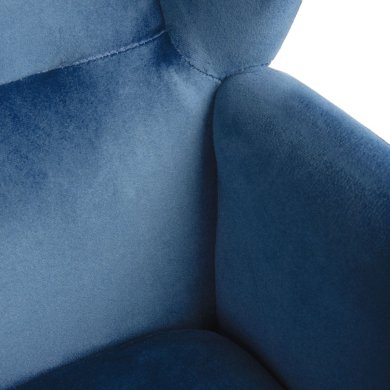 Крісло м'яке Homla VINDER Синій 218197 фото - 4