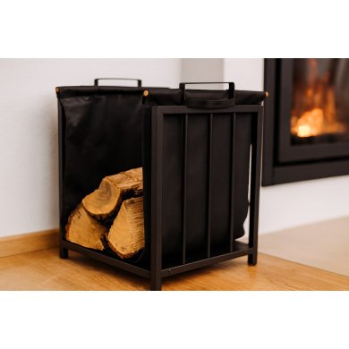 Дровница Garden Line 51x37x50,5 см Черный KOM5868 фото - 3