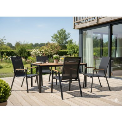 Cадовий стілець Garden Line RIT9507 Чорний RIT9507 фото - 6