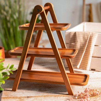 Сервірувальна підставка Homla MOOKA 40 см Дерево - 7 Сервірувальна підставка Homla MOOKA 40 см Дерево 229188 фото - 7