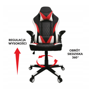 Геймерское кресло Kontrast KG106 Черный - 12 Геймерское кресло Kontrast KG106 Черный 5.90.20250 фото - 12