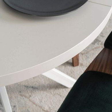 Розкладний обідній стіл Mebel Elit DORIAN Кашемір - 12 Розкладний обідній стіл Mebel Elit DORIAN Кашемір ME.DORIAN/KASZ/B/S фото - 12