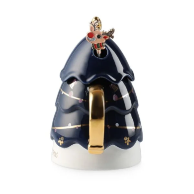 Кружка з кришкою Homla EILIS 450 мл | Синій / Принт - 3 Кружка з кришкою Homla EILIS 450 мл | Синій / Принт 200458 фото - 3