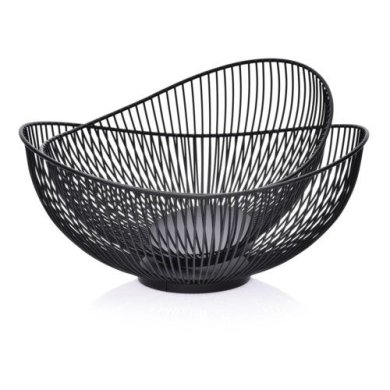 Миска декоративная Duka Modern Scandi 30,5х25,7х14,0 см | Черный 1218440 фото - 4