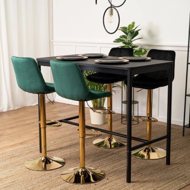 Барний стілець Mebel Elit ARCOS Welur Зелений ME.ARCOS/Z/ZL/V/H фото - 10