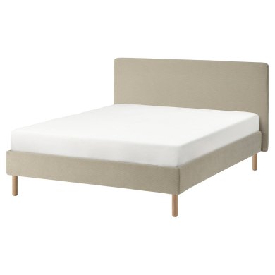 IKEA Ліжко TARNKULLEN 160х200 см Бежевий (ИКЕА ТАРНКУЛЛЕН) 69608128