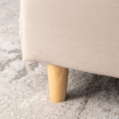 Кровать Mebel Elit DENNIS Welur 90x200 см Бежевый - 7 Кровать Mebel Elit DENNIS Welur 90x200 см Бежевый ME.DENNIS/90/BZ/V/LOZ фото - 7