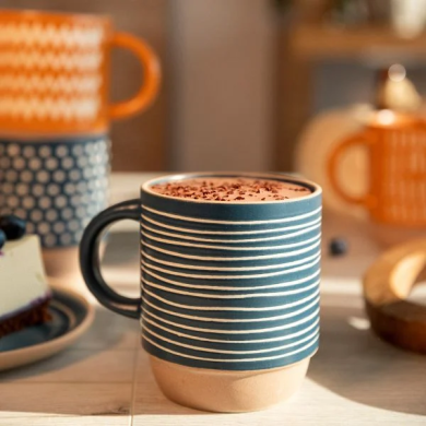 Кружка Homla GRANTI 280 мл | Синій / Принт 218183 фото - 5