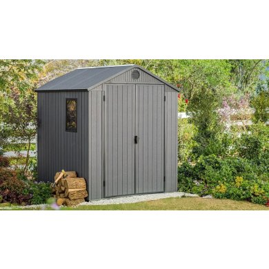 Садовый домик Keter DARWIN 190х182х221 см Серый 249359 фото - 8