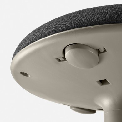 Табурет поворотный NILSERIK Серый - 8 IKEA Табурет поворотный NILSERIK Серый (ИКЕА НИЛЬСЕРИК) 70486828 фото - 8