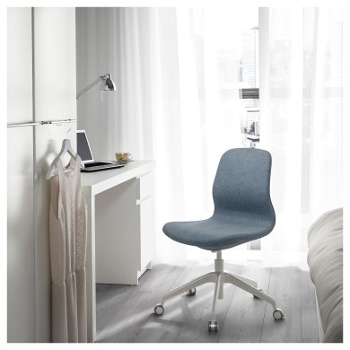 IKEA Офисное кресло LANGFJALL Синий (ИКЕА ЛАНГФЬЯЛЛЬ) 49252379 фото - 2