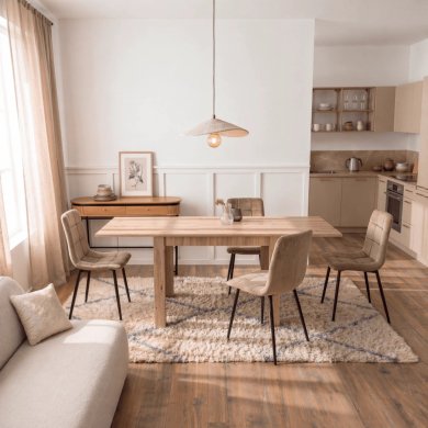 Раскладной обеденный стол Mebel Elit MAX Дуб артизан W.MAX/DA/DA/S фото - 5
