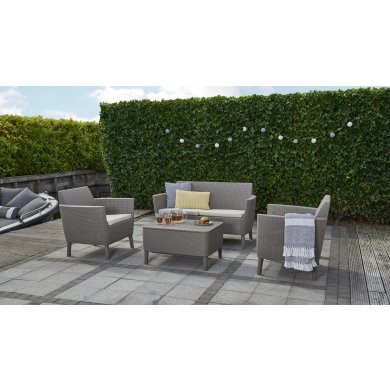 Садовий диван Keter SALEMO 2 Капучіно 258961 фото - 2