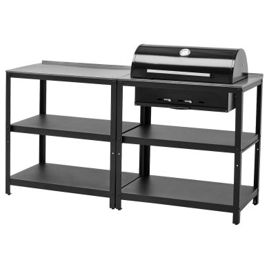 IKEA Угольный гриль GRILLSKAR Черный (ИКЕА ГРИЛЬСКЭР) 39384988