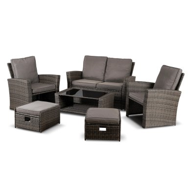 Комплект садових меблів Mebel Elit DELGADO Сірий ME.DELGADO/P/RT/OGR/ZES фото - 2